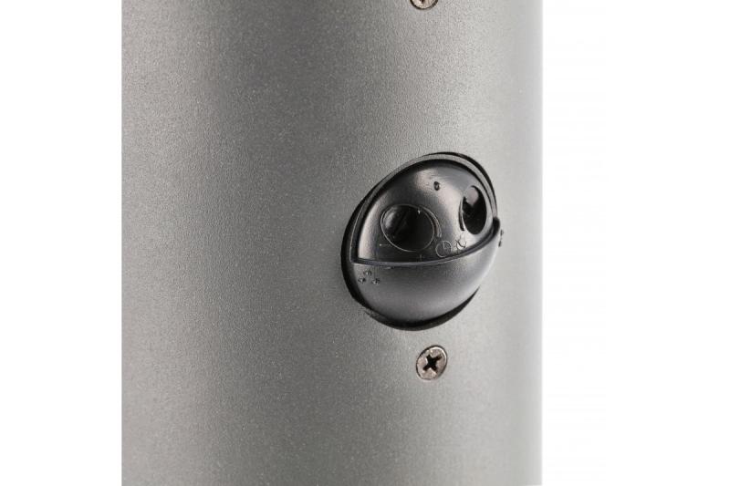 Decor Záhradné svietidlo CORTA-P PIR 40 E27 MAX.25W IP44 AC220-240V 50-60Hz stĺp grafit. 1208963862