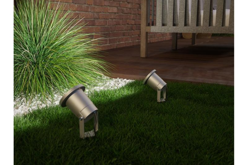 Decor Záhradné svietidlo DIEGO GU10 MAX. 35W IP65 AC220-240V 50/60Hz sivé. 1208963866