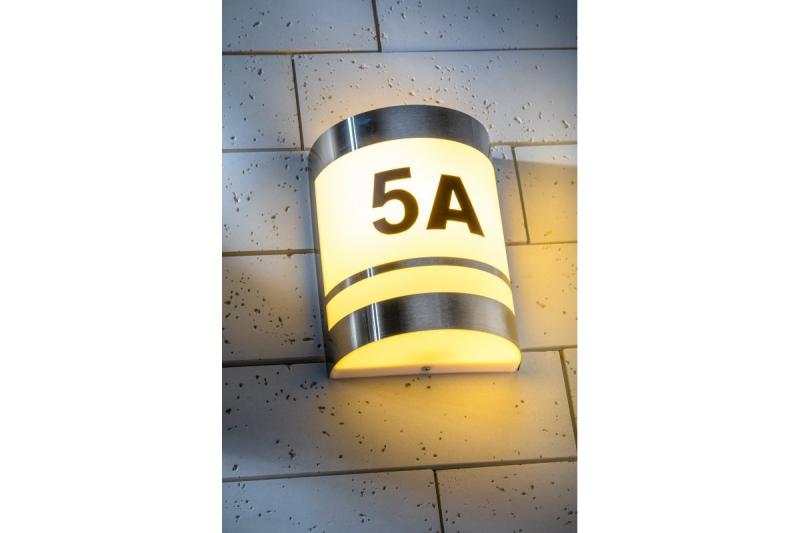 Dekor ESO nástenná lampa E27 MAX. 11W IP54 AC220-240V 50/60Hz inox 1208963874