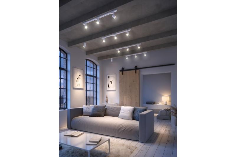 Dekor Stropné svietidlo FARGO hliník 70x160mm IP20 max 20W okrúhle biele. 1208963878