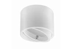 Lampa na strop ISUMI s nastaviteľným uhlom, hliník 130x100 IP20 ES111 GU10, biela, okrúhla. 1208963895