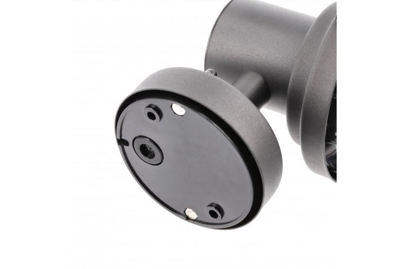 Decór KERTA-A záhradná lampa E27 MAX.12W IP44 AC220-240V 50-60Hz jednoduchá nástenná lampa vrchná časť grafit. 1208963906