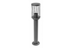 Dekor KERTA-P 50 záhradná lampa E27 MAX.12W IP44 AC220-240V 50-60Hz stĺpik grafit 1208963907