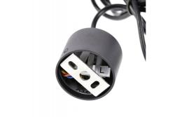 Dekorácia Závesný svietidlo LAGOS GU10 hliník IP20 max. 20W čierna 1208963909