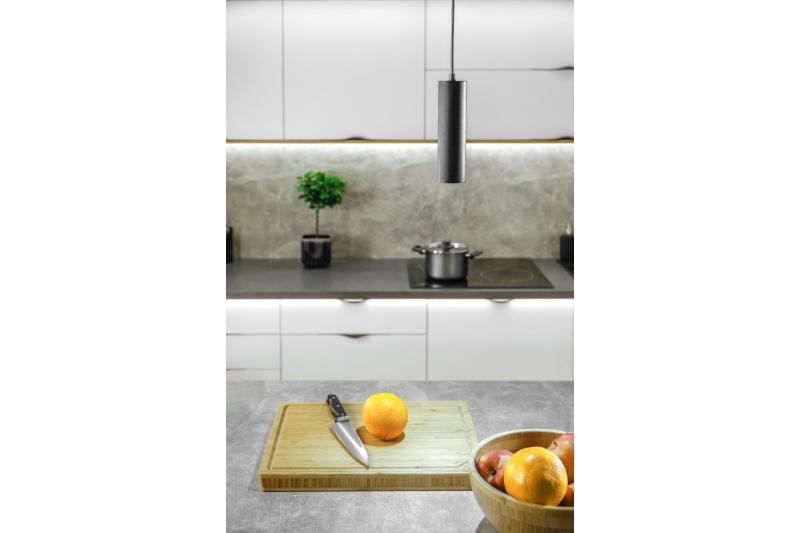 Dekorácia Závesný svietidlo LAGOS GU10 hliník IP20 max. 20W čierna 1208963909