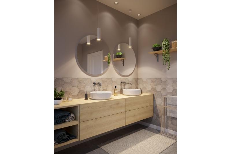 Dekorácia Závesný svietidlo LAGOS GU10 hliník IP20 max. 20W biela 1208963910