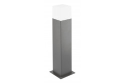 Svetelná záhradná dekorácia LARGO-P 50 E27 MAX.15W IP44 AC220-240V 50-60Hz montážny stĺpik grafit. 1208963918