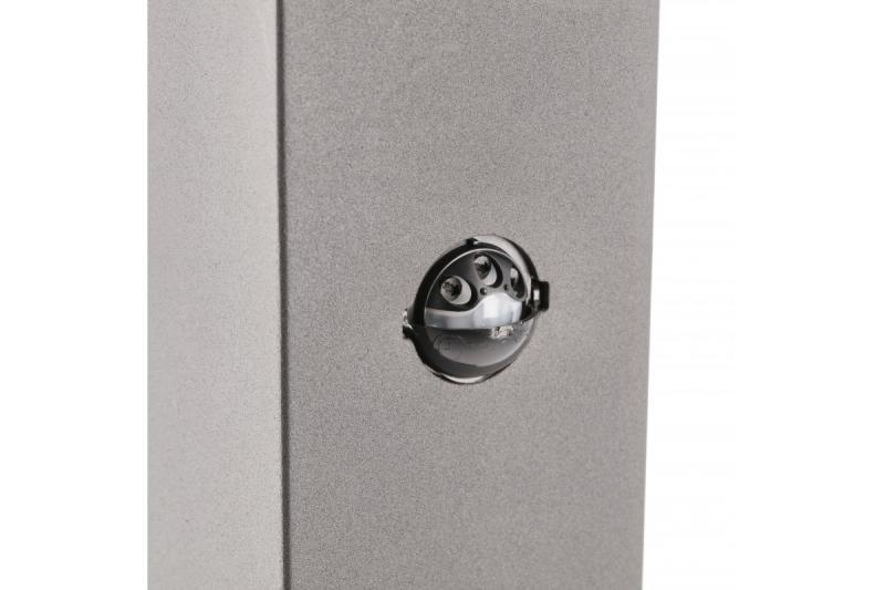 Dekoratívne záhradné svietidlo LARGO-P PIR 50 E27 MAX.15W IP44 AC220-240V 50-60Hz stĺp grafit. 1208963920