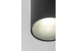 Dekor Stropné svietidlo LENTO alum 100x130 IP54 MAX.35W okrúhle grafit. 1208963924