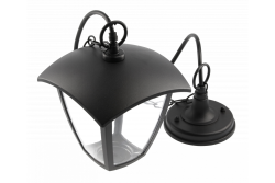 Deco záhradné svietidlo MARINA-H E27 MAX.20W IP54 AC220-240V 50-60Hz čierne. 1208963930
