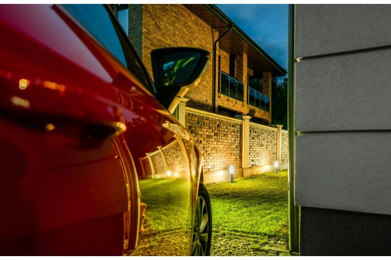 Tuindecoratie verlichting MILAN-P 45 E27 MAX.40W IP44 AC220-240V 50-60Hz stĺpik z nehrdzavejúcej ocele. 1208963944