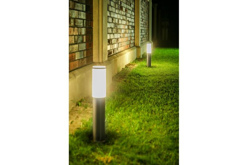 Tuindecoratie verlichting MILAN-P 45 E27 MAX.40W IP44 AC220-240V 50-60Hz stĺpik z nehrdzavejúcej ocele. 1208963944