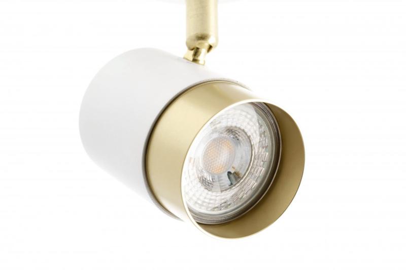 Decoračný stropný svietidlo ORIO hliníkové 24,0 x 5,5 x 14,0 IP20 2*GU10 max. 50W okrúhle biele. 1208963964