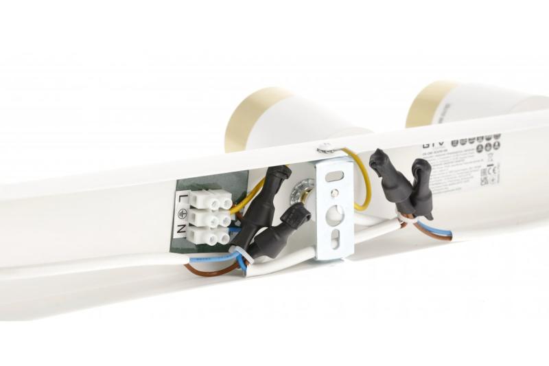 Dekor Stropné svietidlo ORIO hliník 43,0x5,5x14,0 IP20 3*GU10 max. 50W okrúhle biele. 1208963966