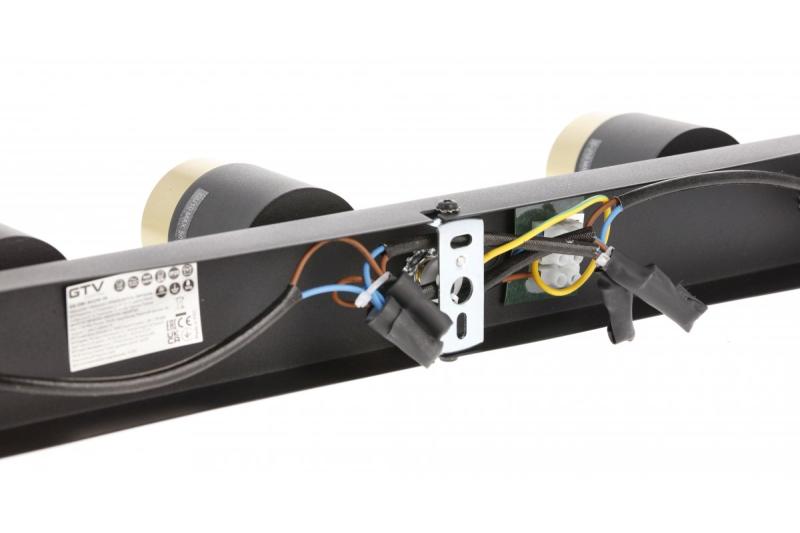 Dekor Stropné svietidlo ORIO hliník 43.0x5.5x14.0 IP20 3*GU10 max. 50W okrúhle čierne. 1208963967