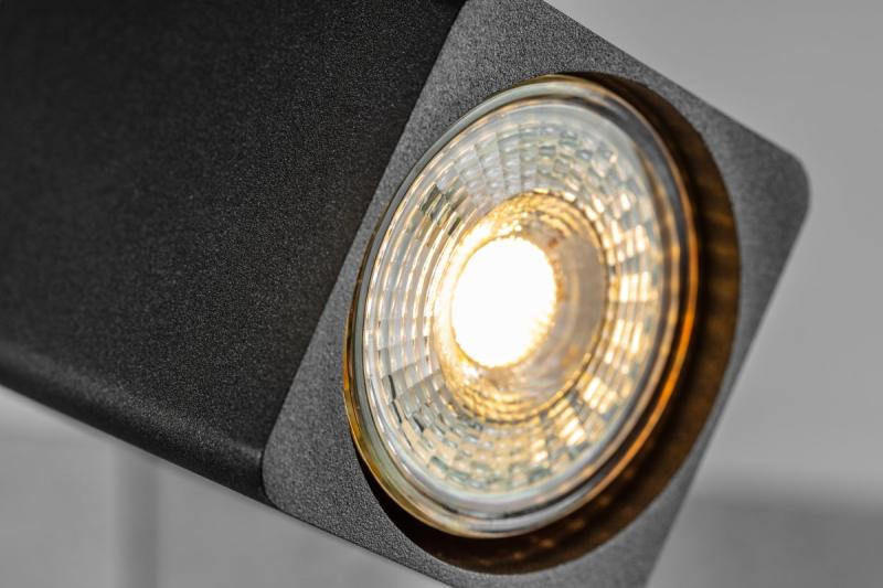 Dekor Stropné svietidlo RENO hliník IP20 max. 20W*2 dvojitý štvorec čierny. 1208963980