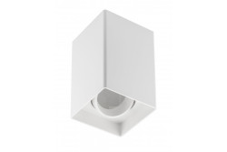Dekor Stropné svietidlo RESTO PC 80x80x125 mm IP20 max 20W štvorec biela. 1208963988