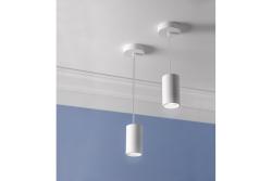 Decorlamp oppervlak gemonteerd SENSA MINI aluminium 64x115 IP20 max 50W ronde witte behuizing. 1208964012