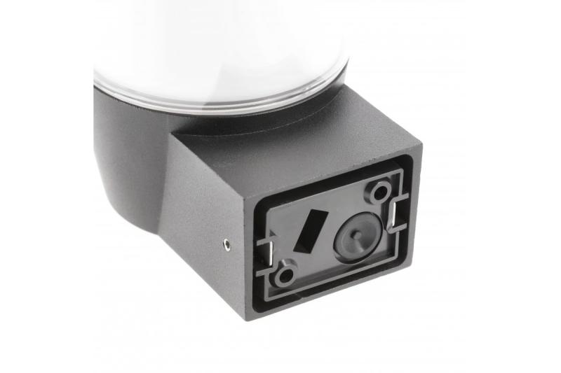 Dekoračné záhradné osvetlenie TORA-AU E27 MAX.15W IP54 AC220-240V 50-60Hz nástenná lampa čierna 1208964023