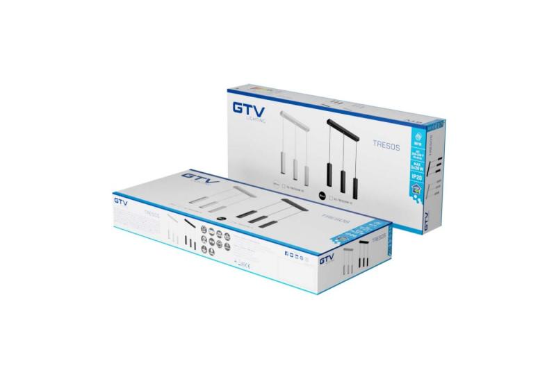 Decor TRESOS luster 3xGU10 hliník IP20 max. 3x20W 1208964028