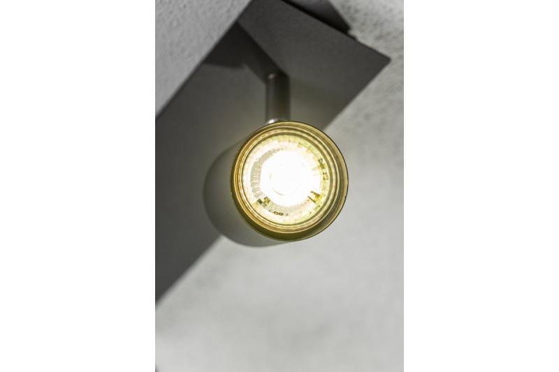 Dekor Stropné svietidlo VENETO IP20 max. 20W 2 x GU10 okrúhle čierne. 1208964038