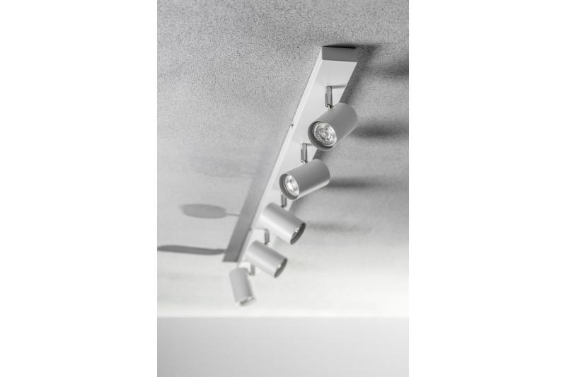 Decoračný stropný svietidlo VENETO IP20 max. 20W 5 x GU10 okrúhle biele 1208964043