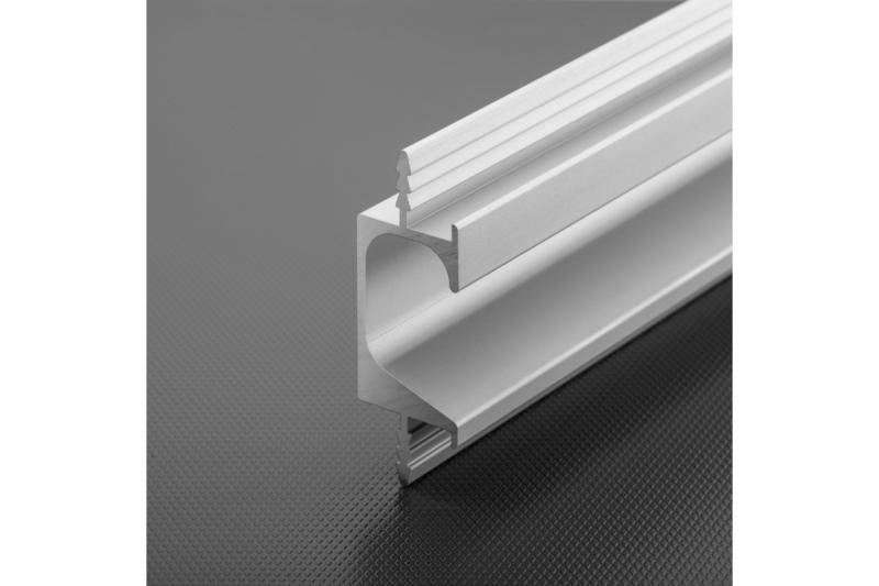 Hobľovaný profil C2, 3,5m, strieborný 1208964052