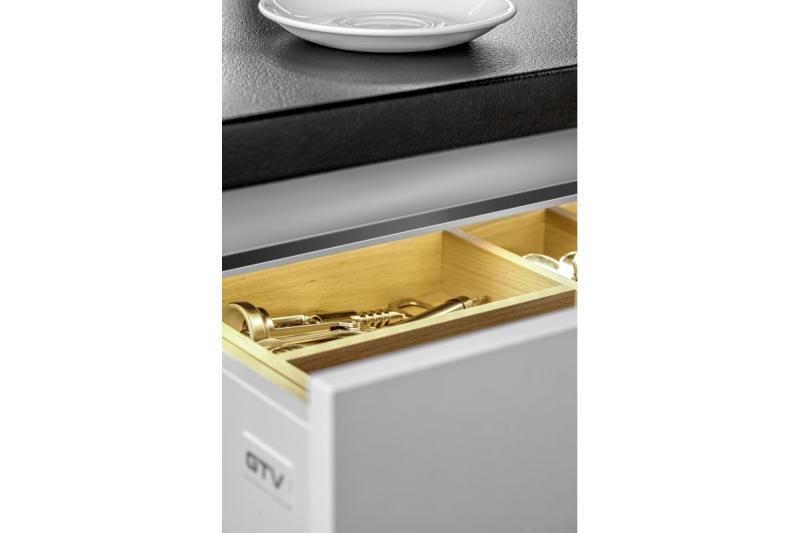 Hliníkový profil, systém bez rukoväte VELLO s LED funkciou, L, nerez, dĺžka 3 m 1208964218