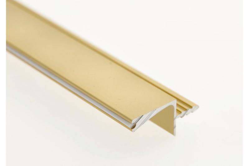 GTV VELLO profil, systém bez rukovätí, veniec, L=3000 mm, 16 mm, Al, zlato 1208964237