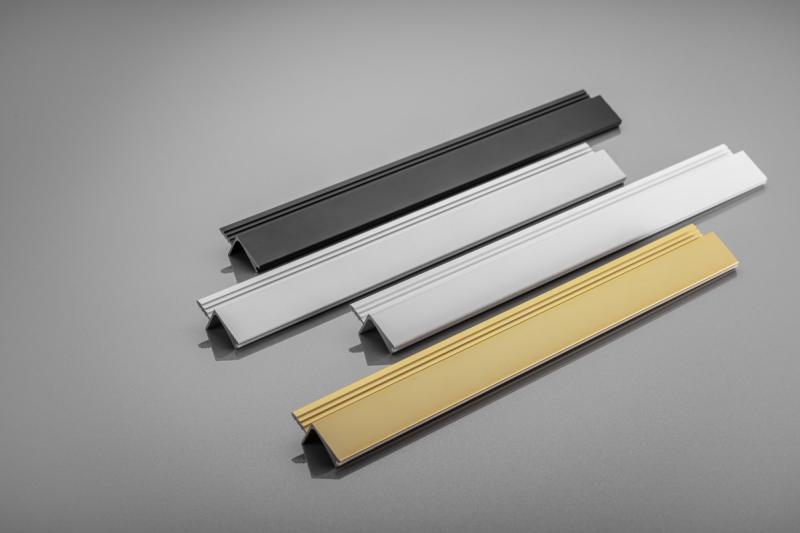 GTV VELLO profil, systém bez rukoväte, otáčanie, L=3000 mm, 18 mm, Al, hliník 1208964238