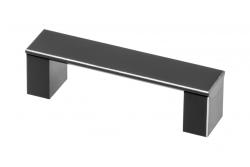 Hliníkové držadlo ARES C=96 mm čierne 1208965472