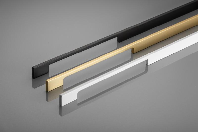 Hliníková rukoväť EXTEND, L=1200 mm, jasne kefované zlato 1208965513