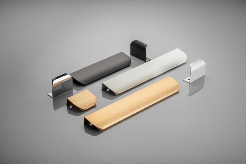 Hliníková rukoväť HEXA C=192 mm kefované zlato 1208965526