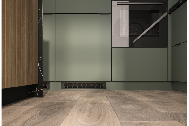 HEXI hliníková rukoväť (matná čierna) 192mm/225mm 1208965571