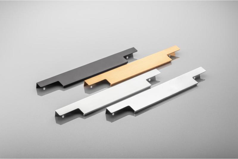 Hliníková rukoväť LIND C = 150/128/18 mm čierna matná 1208965599