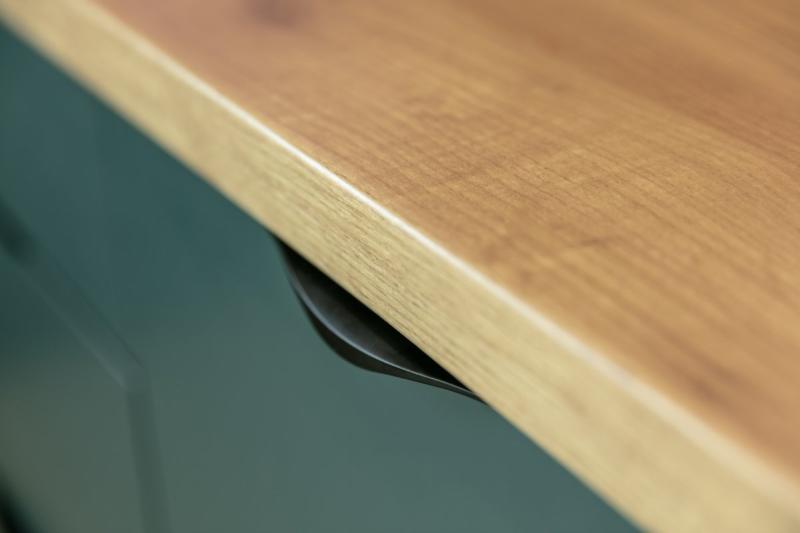 Držiak na hliník PICADO C=352/796/18 mm matná čierna 1208965647