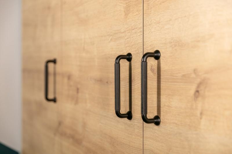 Aluminiumová rukoväť ŠTRUKTÚRA C=192 matná čierna 1208965649