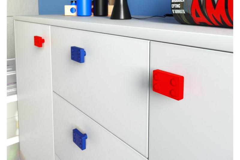 Gumová rukoväť Block červená 1208965668