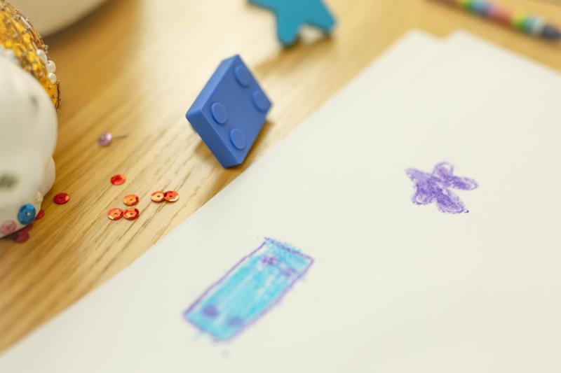 Gumová rukoväť Block modrá 1208965669