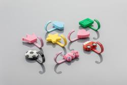 Gumená rukoväť Tlačidlo sivé 1208965672