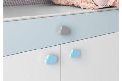 Gumená rukoväť Cloud blue 1208965673