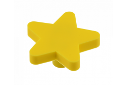 Gumená rukoväť Star žltá 1208965690