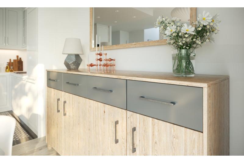 Rukoväť Zamak 819 C-256 mm antické striebro 1208965841