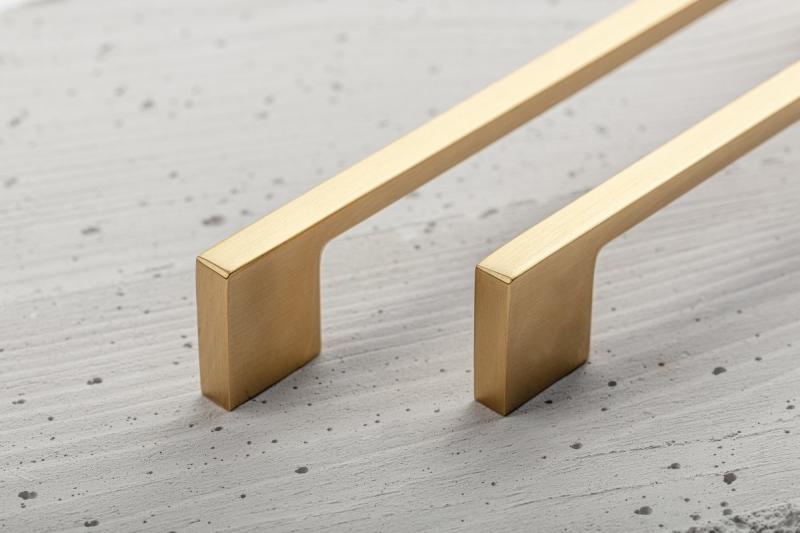 819 kľučka z ocele, C - 256 mm, mosadz 1208965846