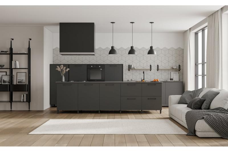 Kľučka Zamak 819 C=256mm čierna 1208965847