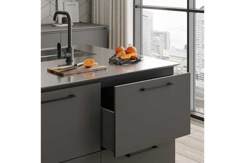 Rukoväť Zamak 819 C=320mm čierna 1208965856