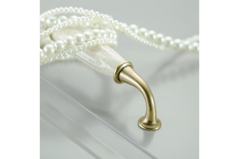 Kľučka Zamak ALATRI C=128mm antická mosadz 1208965860