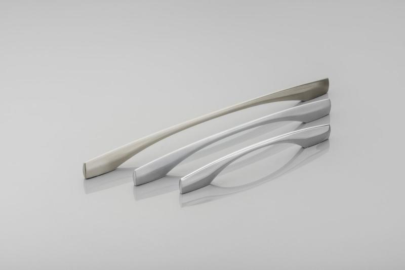 Zamaková rukoväť ANCONA C=128/160 mm nerezová oceľ - brúsená oceľ 1208965863