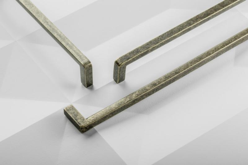 Rukoväť Zamak BAGIO 320 mm, antická mosadz 1208965906