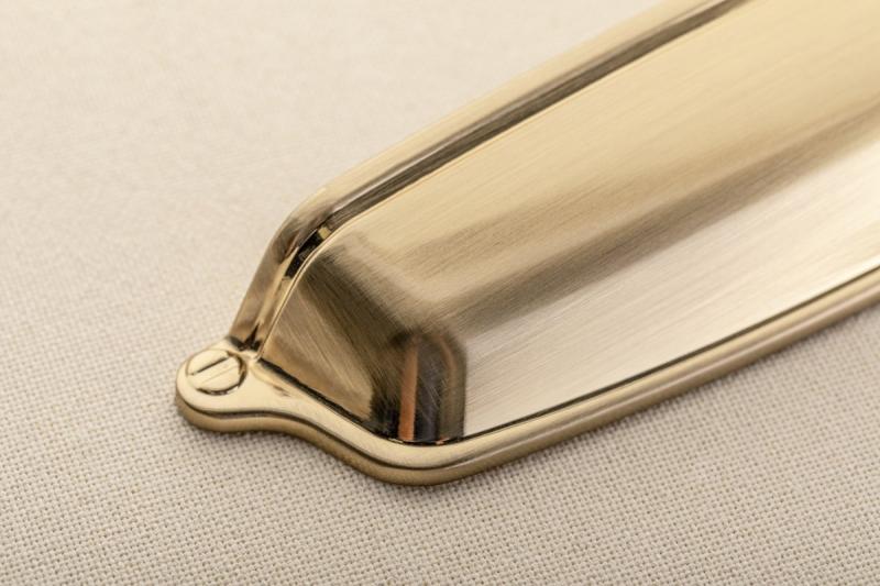 Rukoväť Zamak EVER C = 128 mm šampanské 1208965994